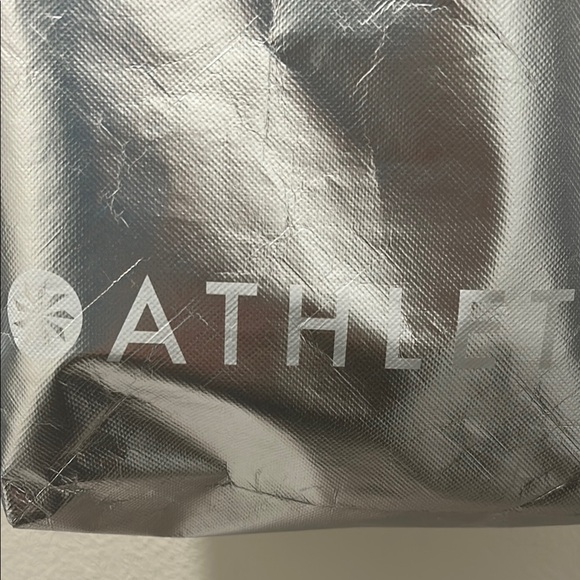 Athleta Handbags - ATHLETA Silver Tote Bag